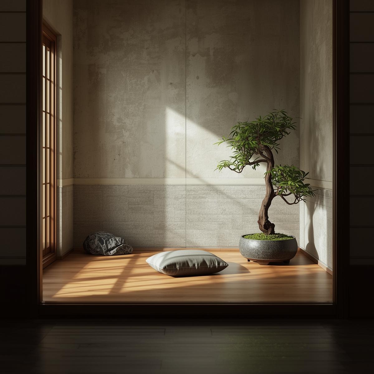 Yoga Studio met Bamboe